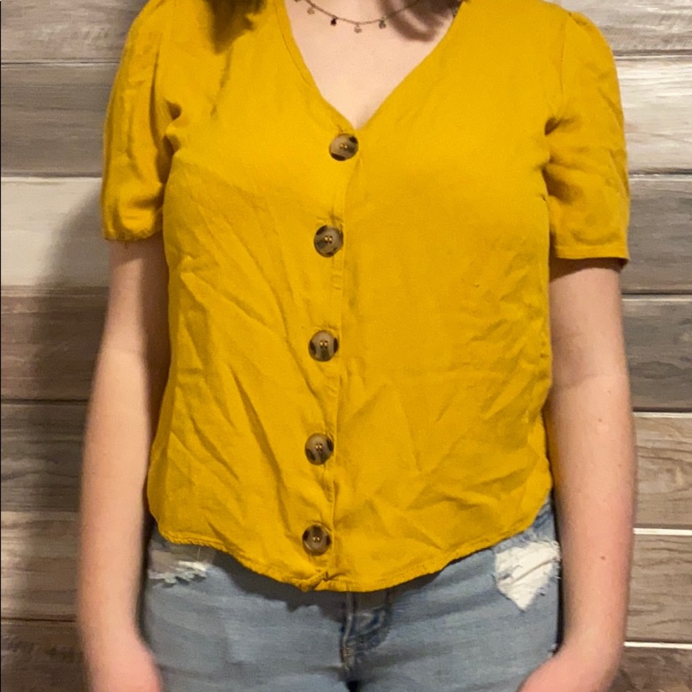 Yellow Blouse